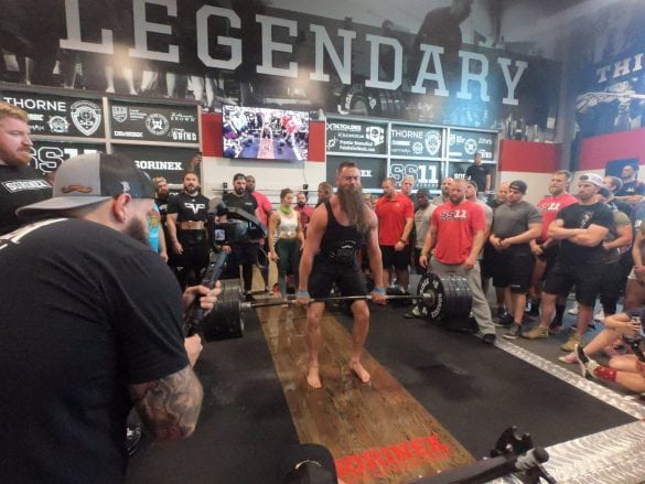 Bert Sorin Deadlift 505 Pounds