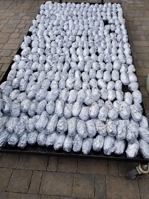 baked potatoes