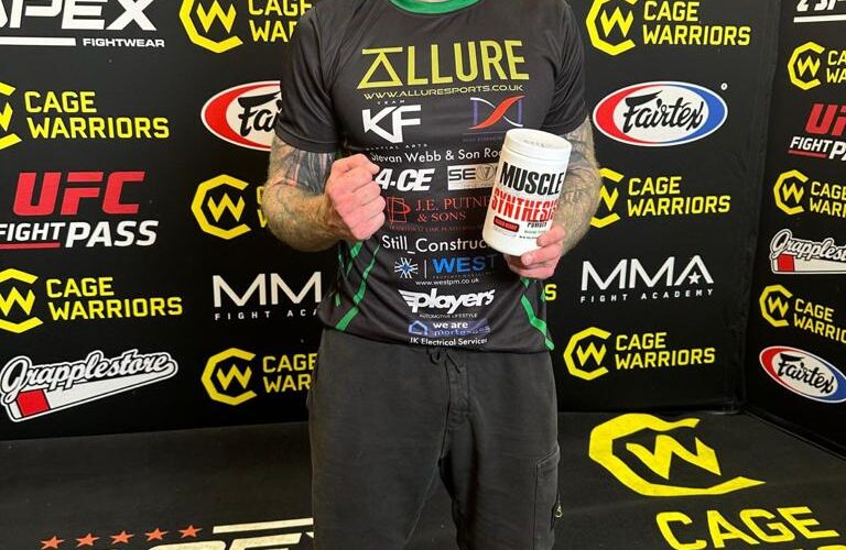 James Webb weighs in for his Cage Warriors Championship fight
